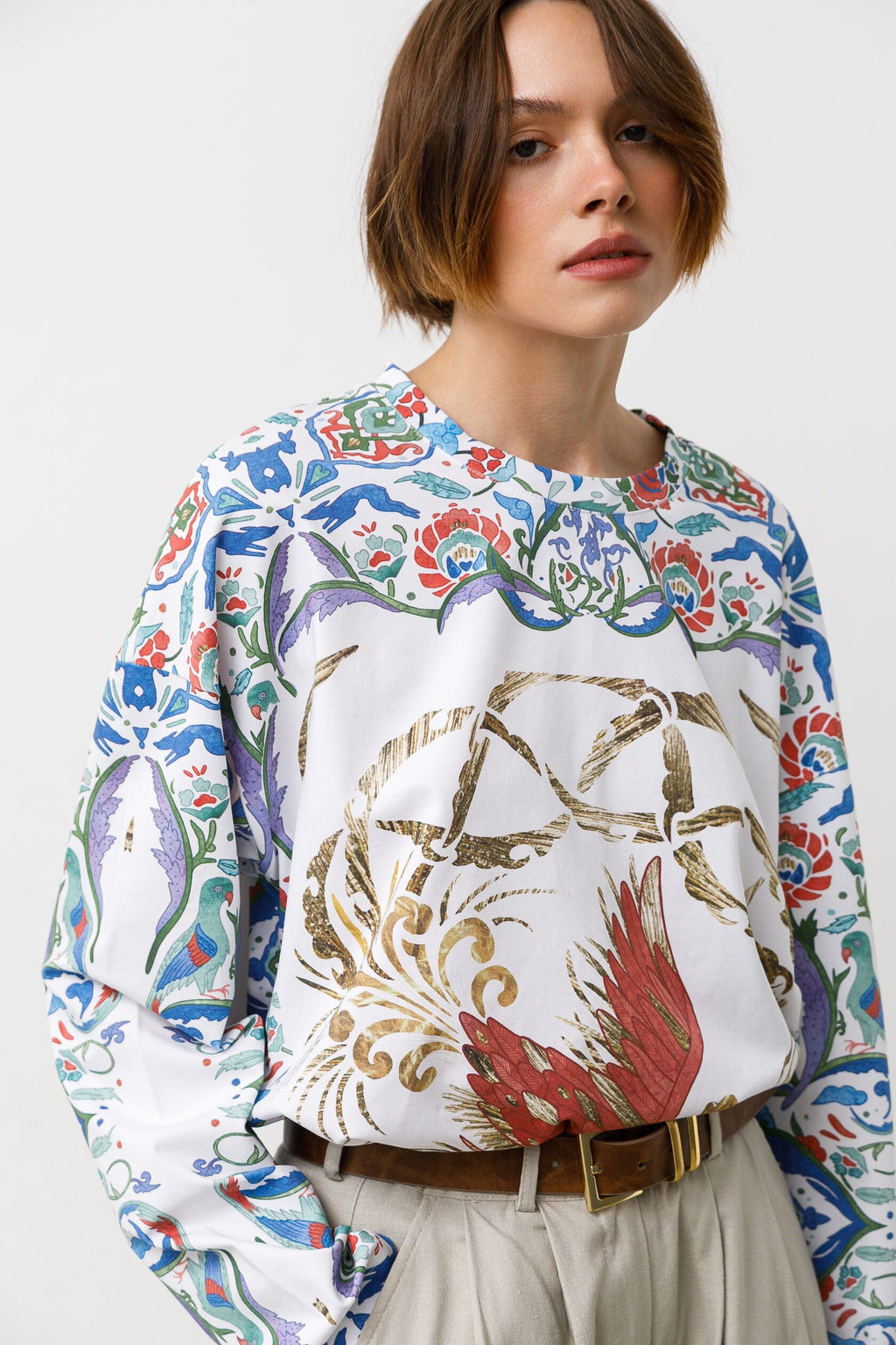 Simurgh at dawn Long-Sleeve T-shirt