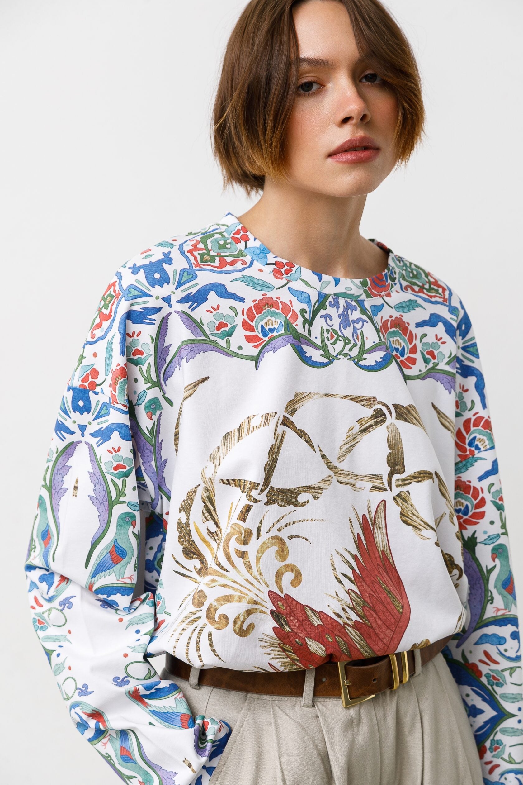 Simurgh at Dawn Langarm-T-Shirt