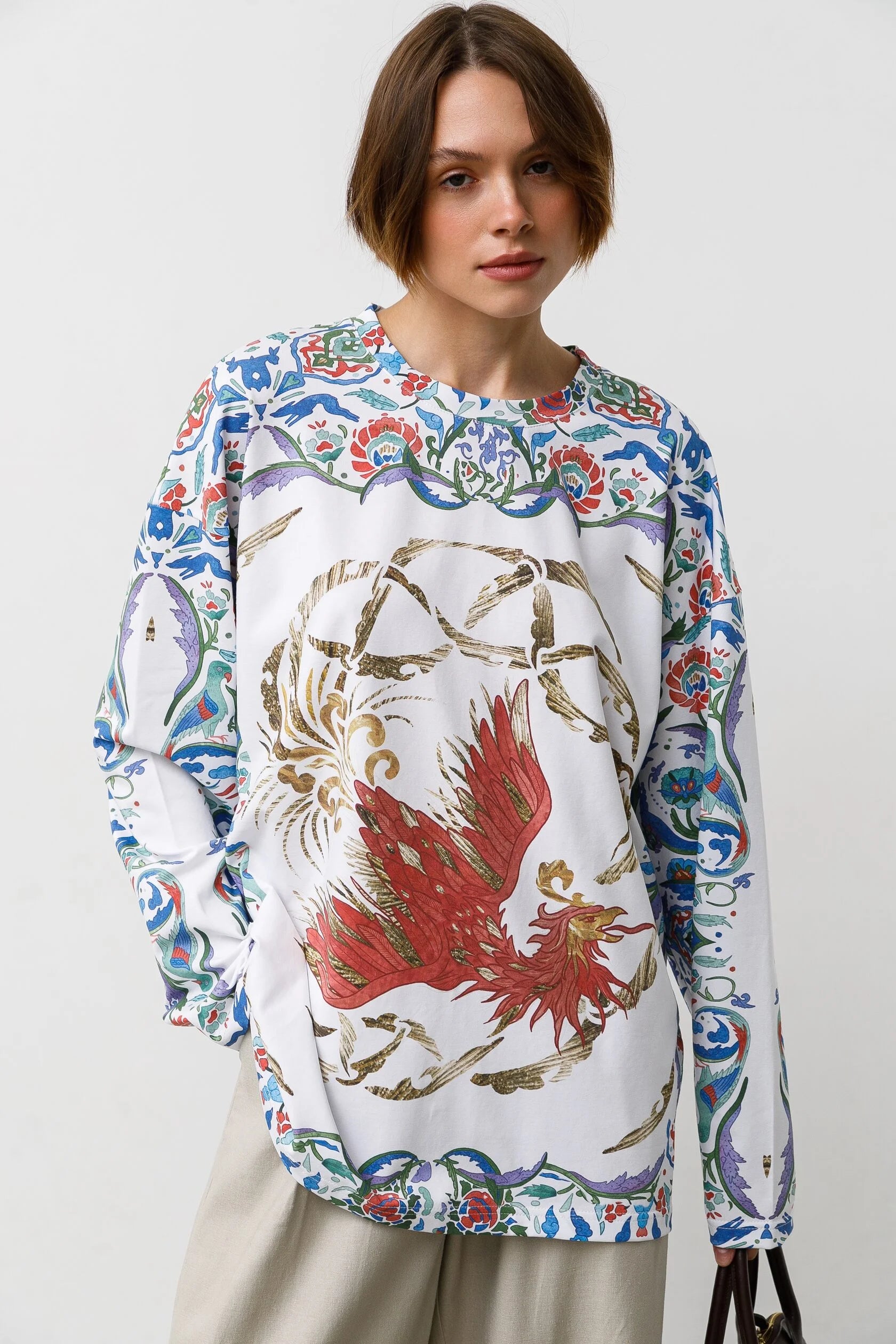 Simurgh at Dawn Langarm-T-Shirt