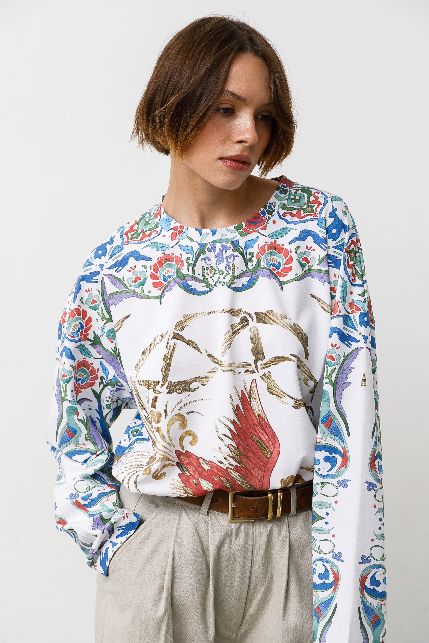 Simurgh at dawn Long-Sleeve T-shirt
