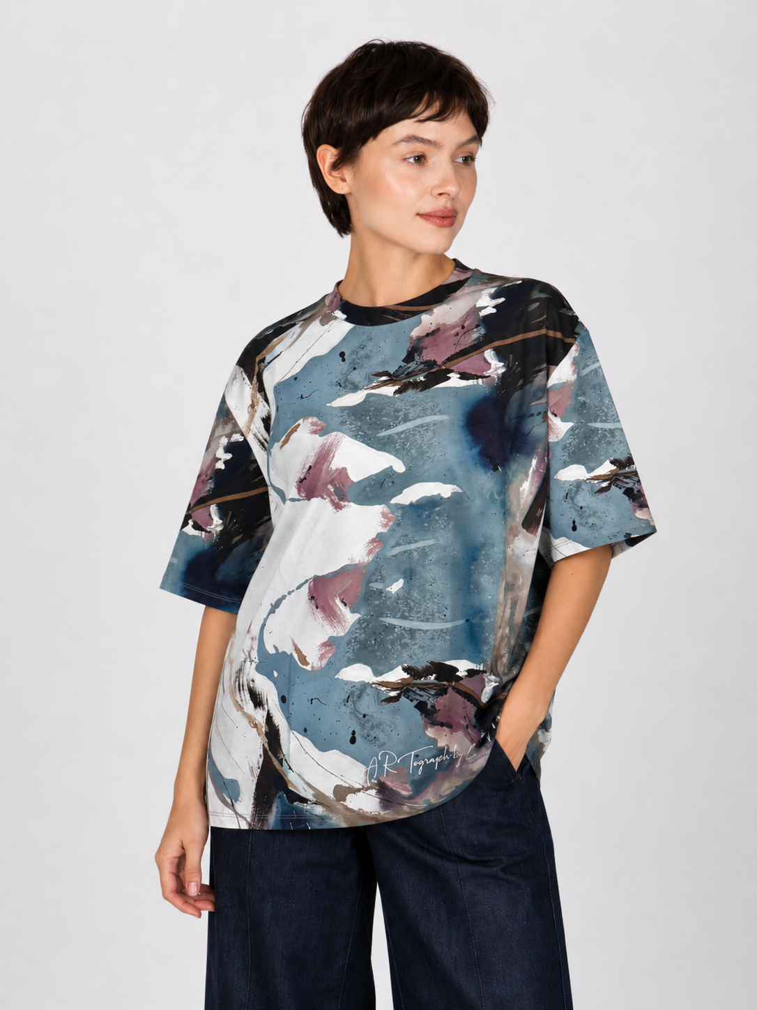 Boarder All-over print T-Shirt