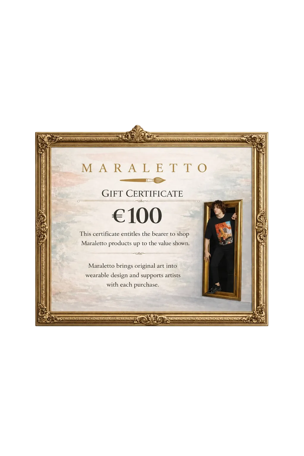 Gift certificate