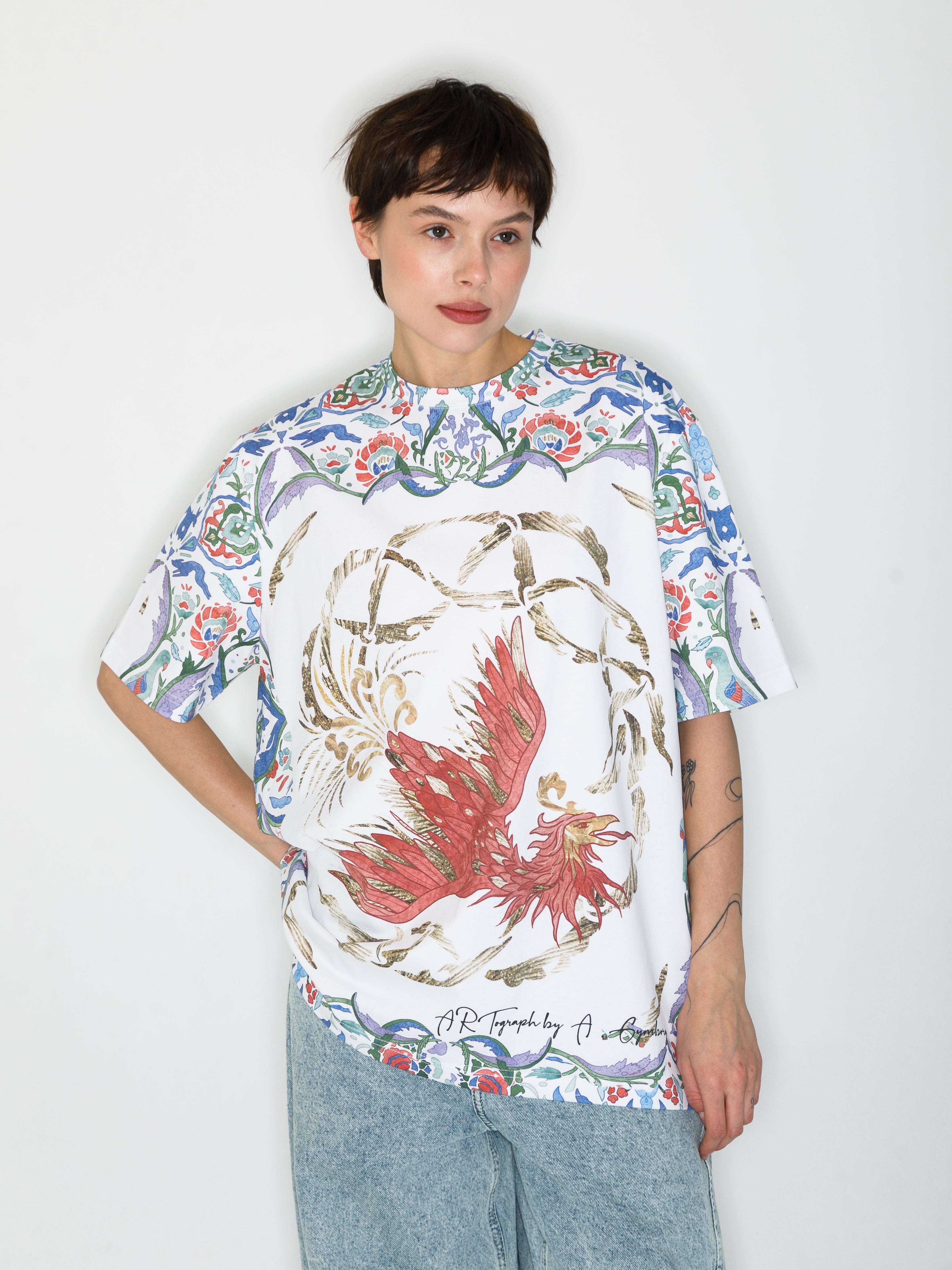 Simurgh at Dawn Allover-Print T-Shirt