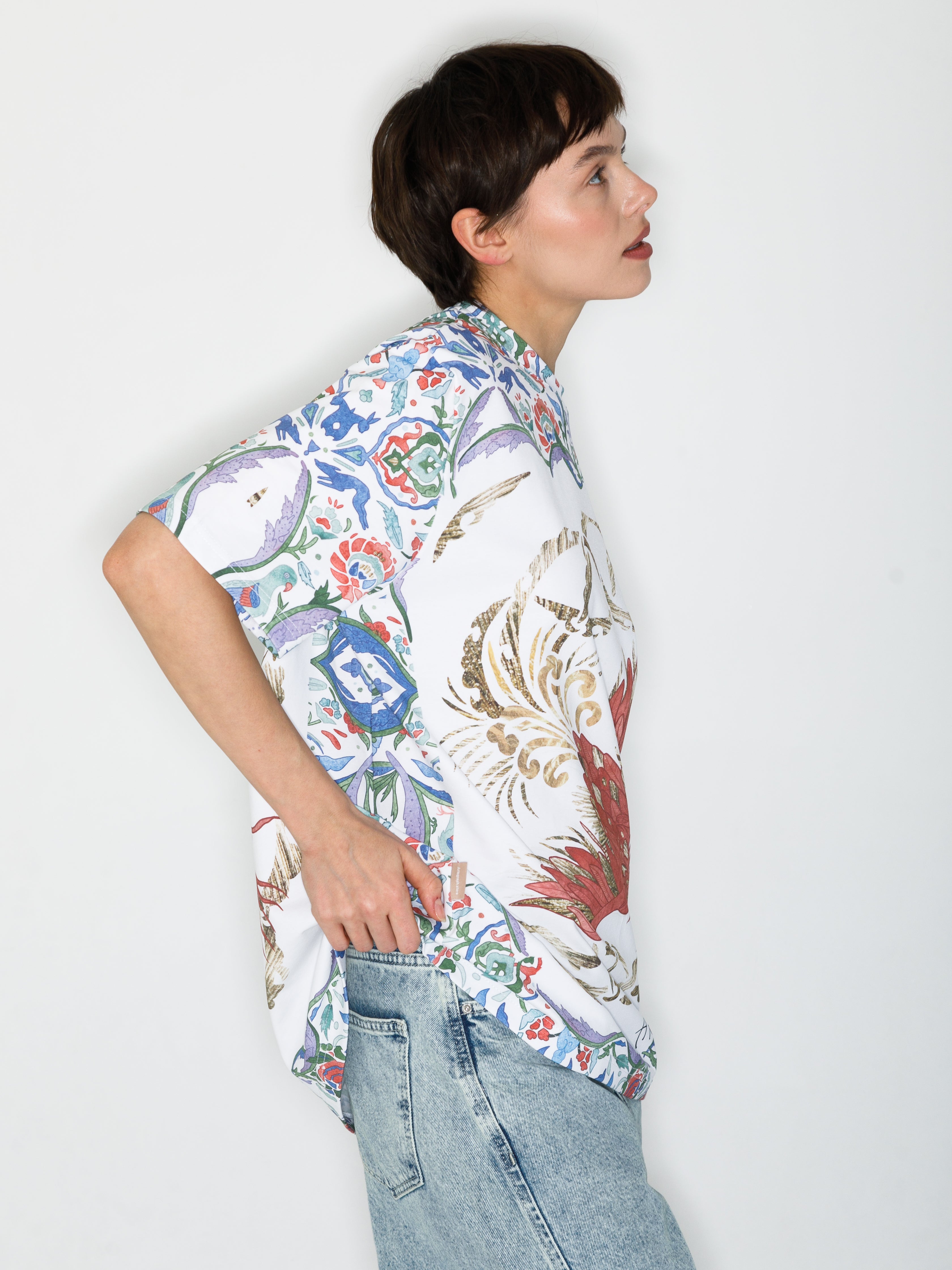 Simurgh at Dawn Allover-Print T-Shirt