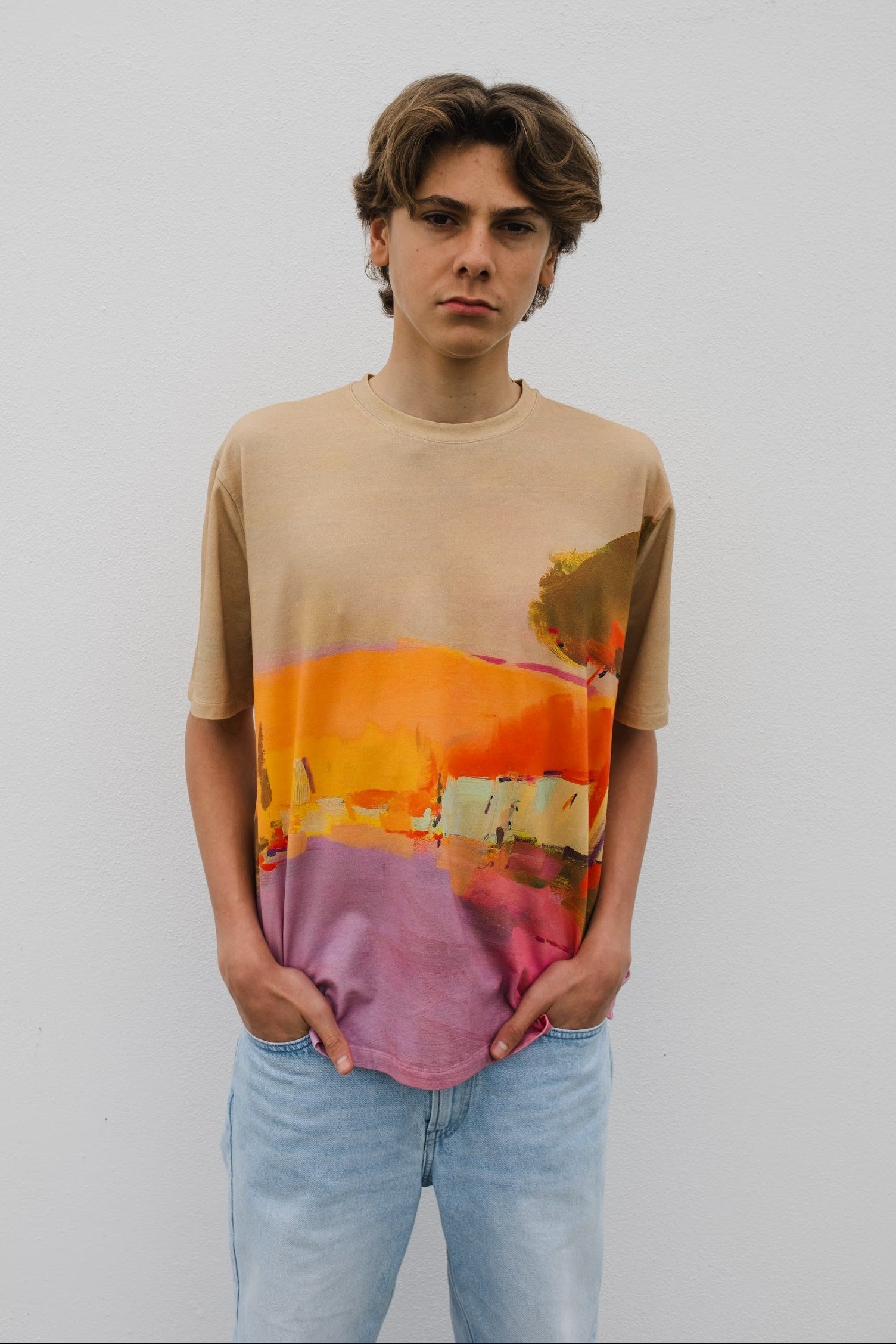 Spanish village Costa Brava All-over print T-Shirt