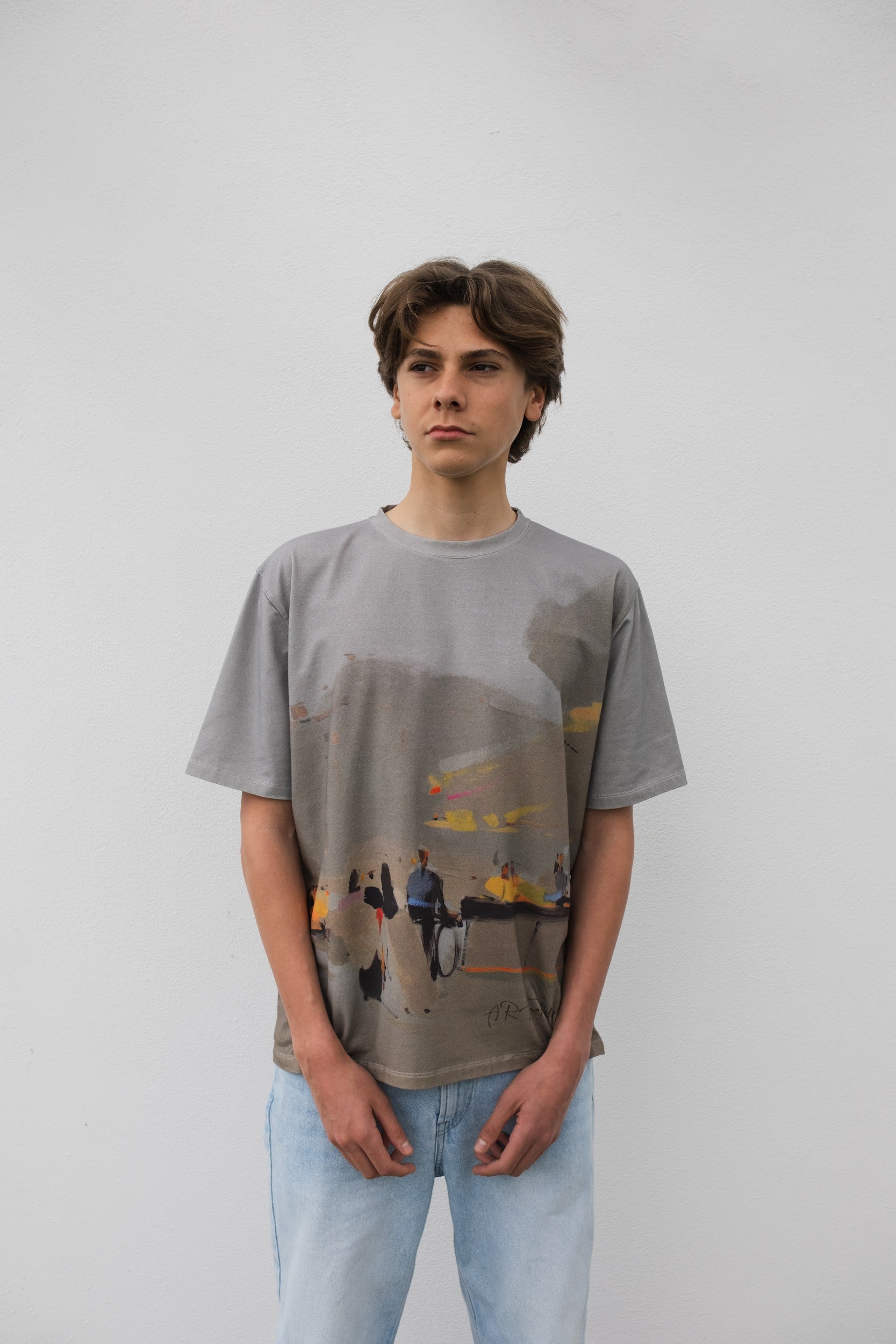 Piazza San Michele Allover-Print T-Shirt