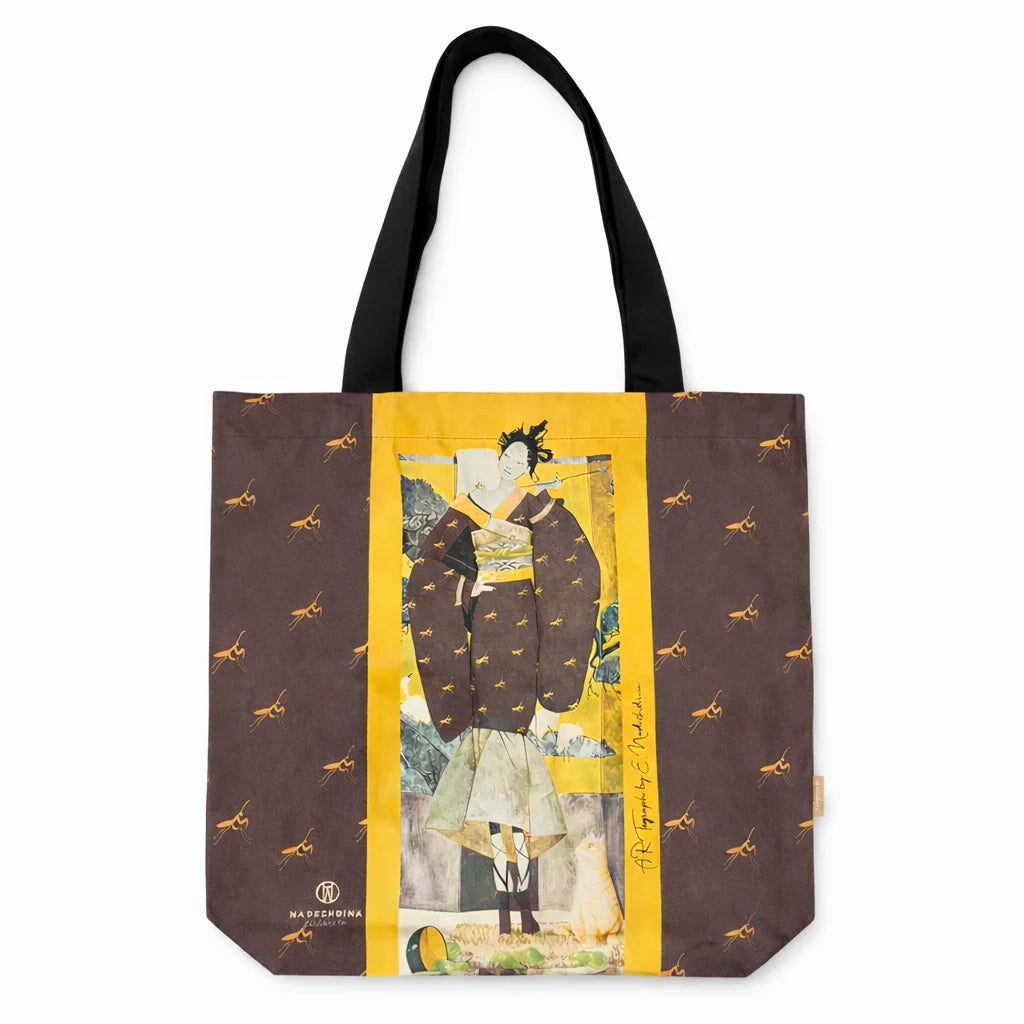 Shopper mit Scattered Pears Muster